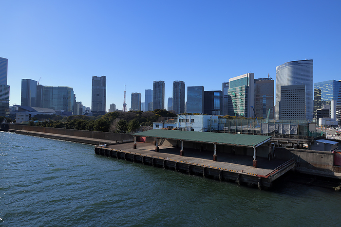 Tokyo Tsukiji Market Boat Landing Site