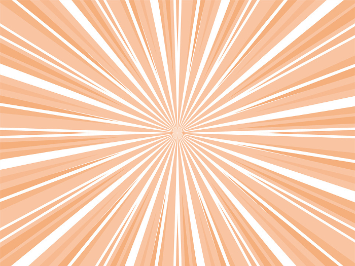 Vigorously Radiating Concentration Line Backgrounds Web graphics_Orange