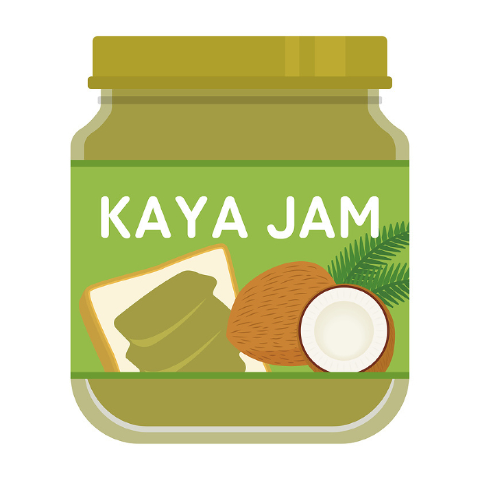 Clip art of Kaya jam