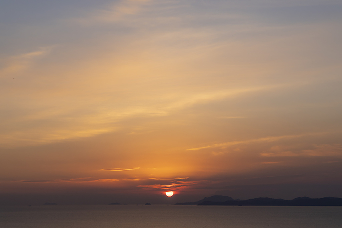 Sunrise from Ako, Hyogo Prefecture