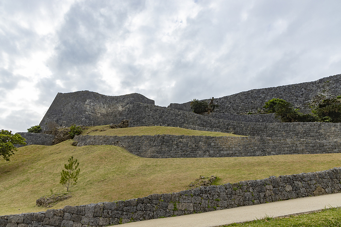Nakagusuku Castle, Okinawa, Japan The third wall