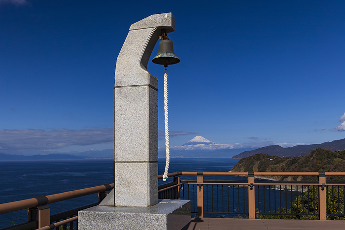 Love Bell, Lovers' Cape, Mt. Fuji, Suruga Bay