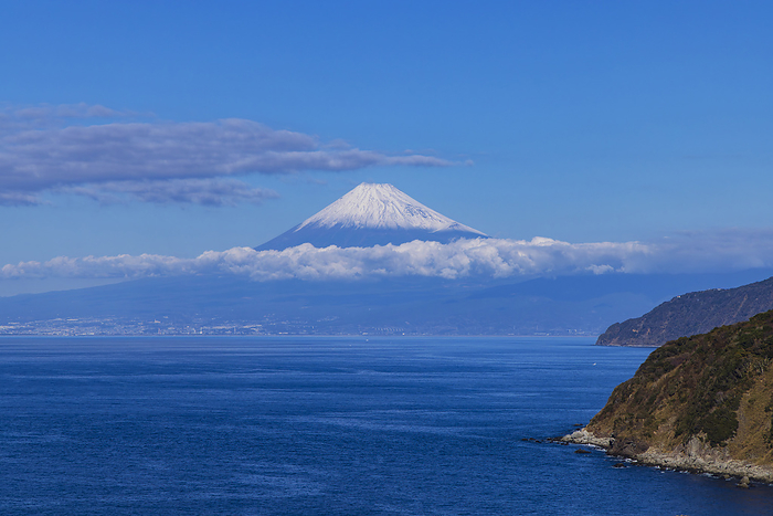 Lovers' Cape, Mt. Fuji, Suruga Bay