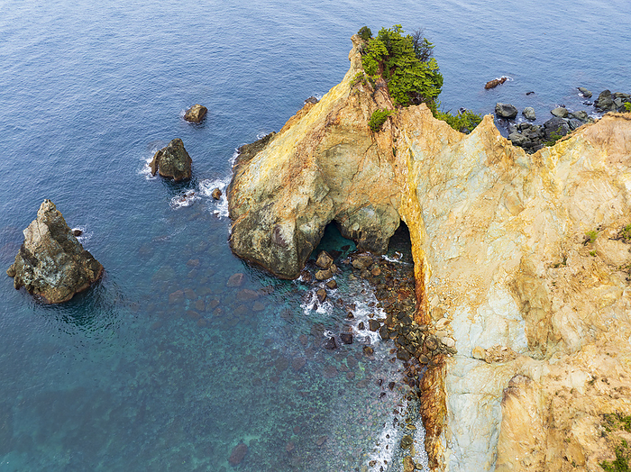 Koganezaki Suruga Bay Designated as a natural monument by the prefecture Drone photography