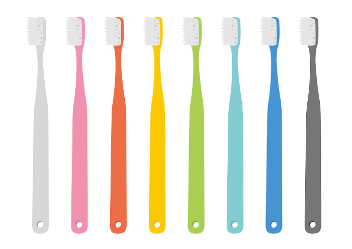 Set of Toothbrush Illustrations