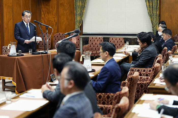 Political Fund Issues Political Ethics Review Committee in the House of Representatives Former Minister of Education, Culture, Sports, Science and Technology Tadashi Shiotani explains his case at the House of Representatives Political Ethics Examination Committee following the LDP faction s political fund party slush fund incident in the Diet on March 1, 2024, at 5:11 p.m.  representative photo .