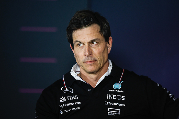 F1 Grand Prix of Bahrain Toto Wolff  AUT, Mercedes AMG Petronas F1 Team , F1 Grand Prix of Bahrain at Bahrain International Circuit on February 29, 2024 in Sakhir, Bahrain.  Photo by HOCH ZWEI 