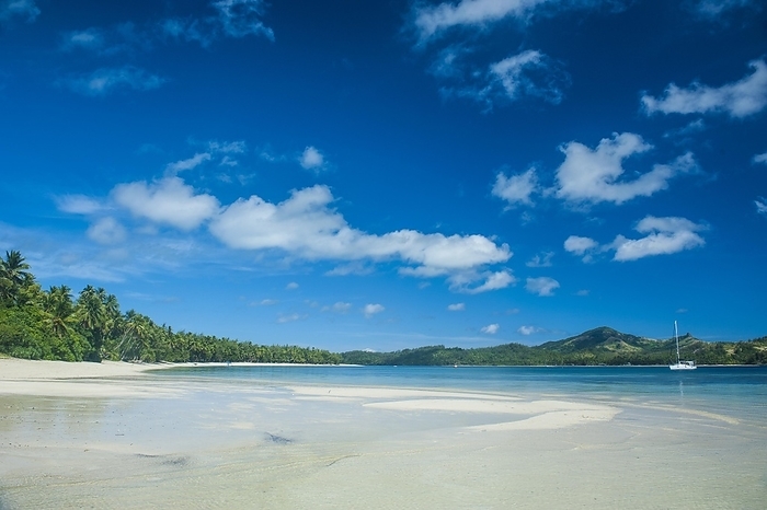 Blue lagoon, Yasawas, Fiji, South Pacific, Oceania, by Michael Runkel
