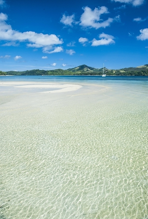 Blue lagoon, Yasawas, Fiji, South Pacific, Oceania, by Michael Runkel