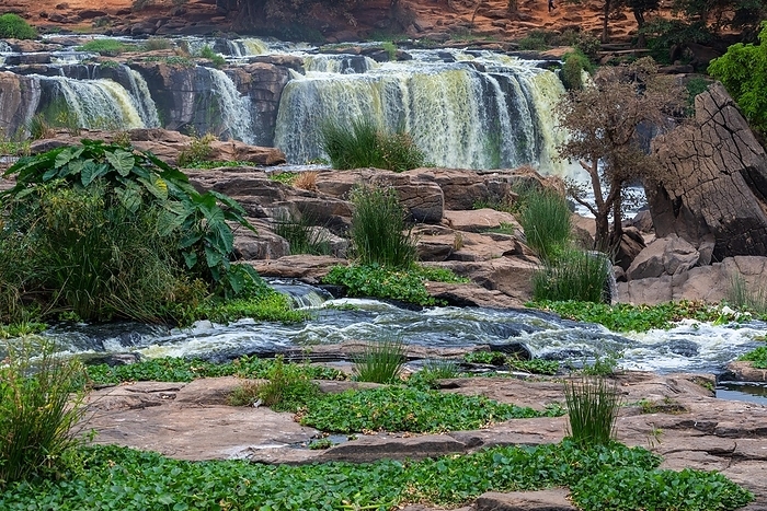 Fortenn Falls Thika, Athi River, waterfall, water, river, Kenya, Africa, by Wolfgang Veeser
