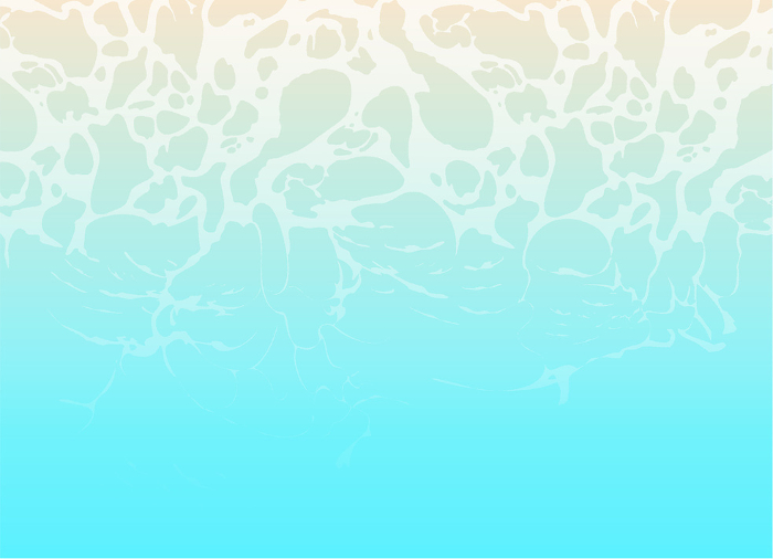 A light gradation with an image of the sea. Cool and refreshing summer backgrounds.