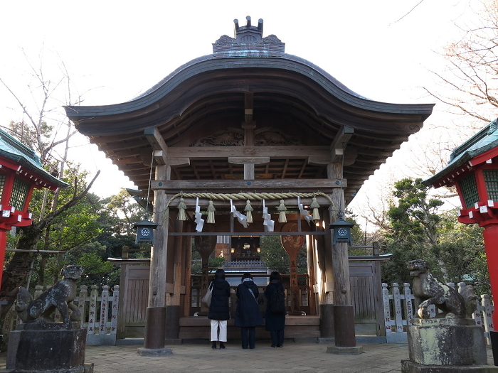 Ejima Shrine (Okutsumiya) on Enoshima