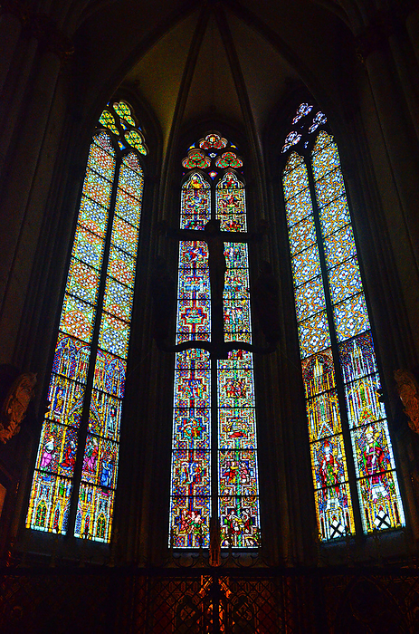 Stained-glass windows Cologne Cathedral Cologne Germany