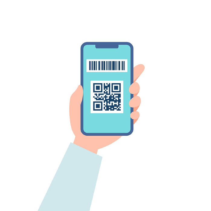 QR code on your phone
