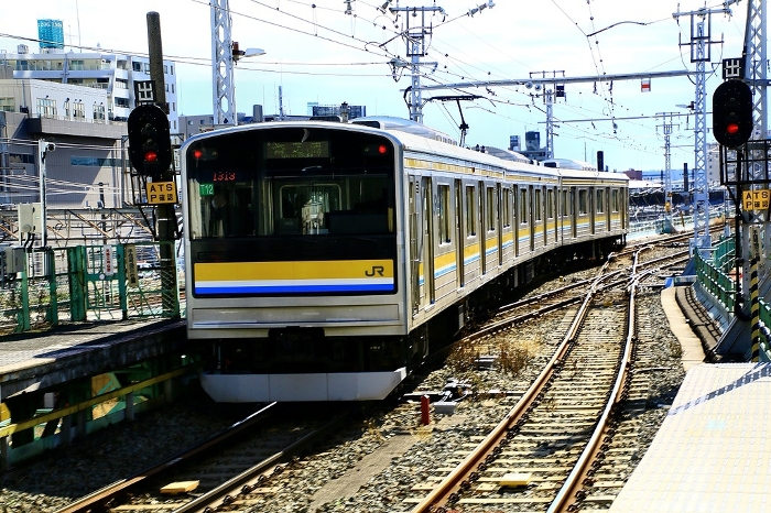This is still the Showa era...Tsurumi Line, 205 Series