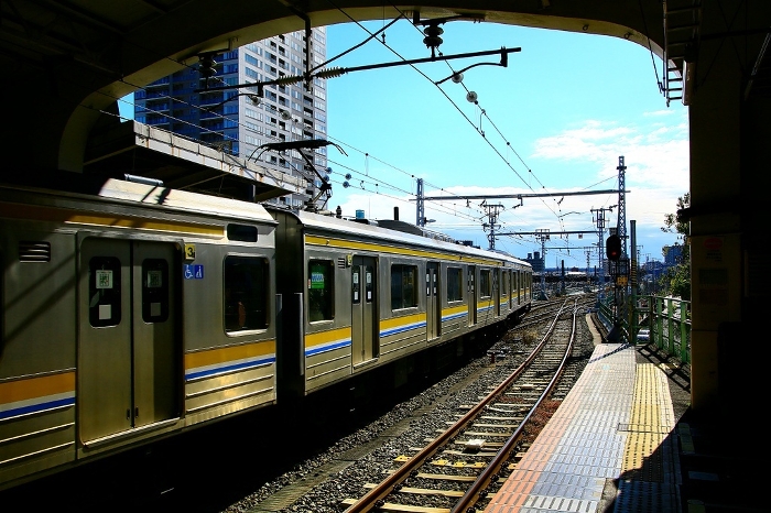 This is still the Showa era...Tsurumi Line, 205 Series
