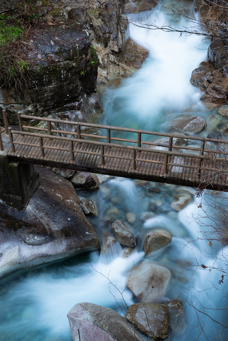 Beautiful waterfalls and trails Ryujin Falls