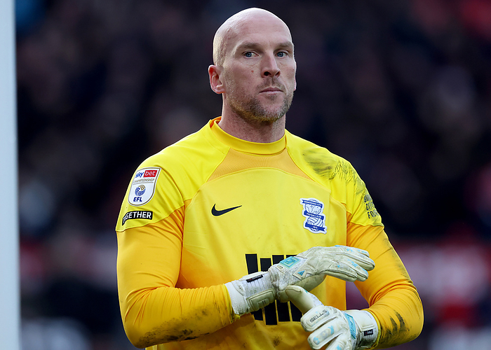 Stoke City v Birmingham City   Sky Bet Championship  John Ruddy, goalkeeper of Birmingham City on the pitch during the Sky Bet Championship match between Stoke City and Birmingham City at Bet365 Stadium on January 20, 2024 in Stoke on Trent, United Kingdom.   WARNING  This Photograph May Only Be Used For Newspaper And Or Magazine Editorial Purposes. May Not Be Used For Publications Involving 1 player, 1 Club Or 1 Competition Without Written Authorisation From Football DataCo Ltd. For Any Queries, Please Contact Football DataCo Ltd on  44  0  207 864 9121