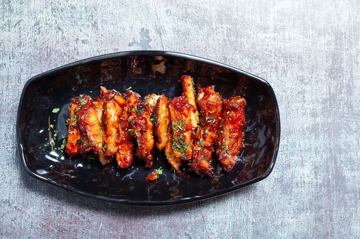 Grilled Spicy Chicken Ribs