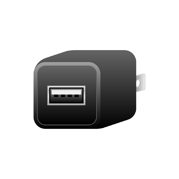 Black USB Charger_USB Type A 2.0 1 port