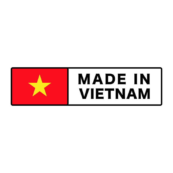 Icon of MADE IN VIETNAM. Made in Vietnam. Vector.