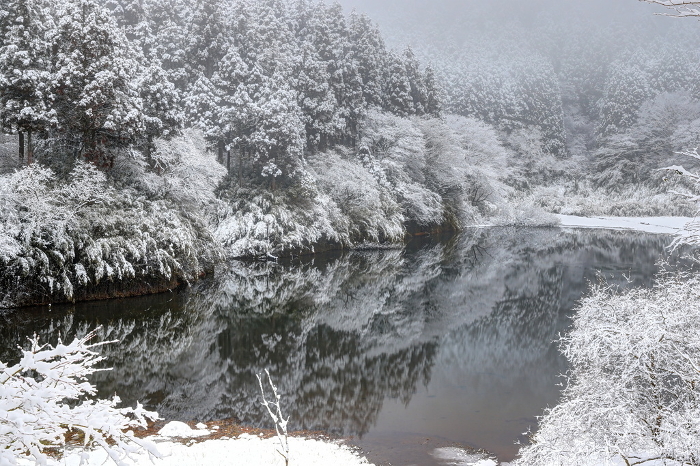 Snowy Otamagaike Pond