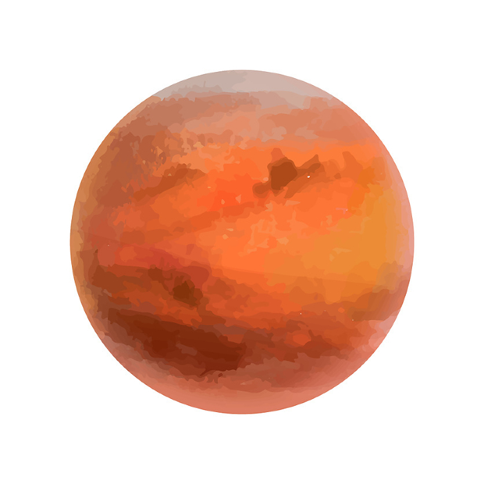 Clip art of Mars