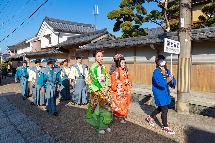 Takatori Castle Festival, Nara Pref. The Princess and the Elder