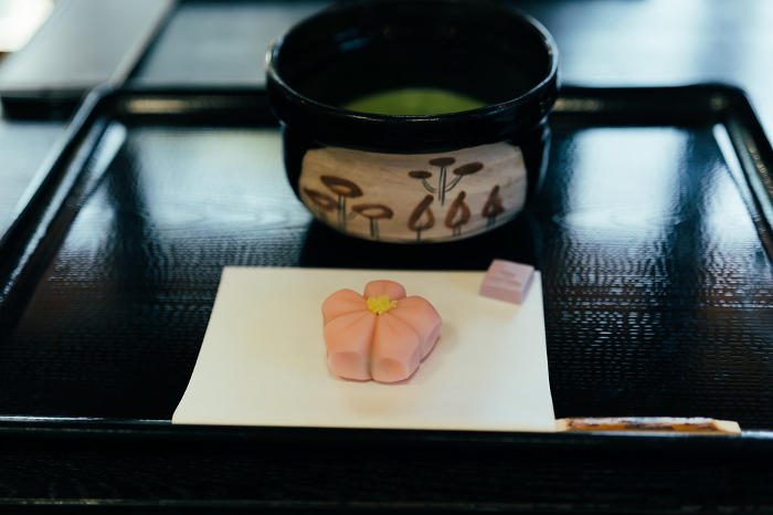 Lunch and matcha tea in Kamakura