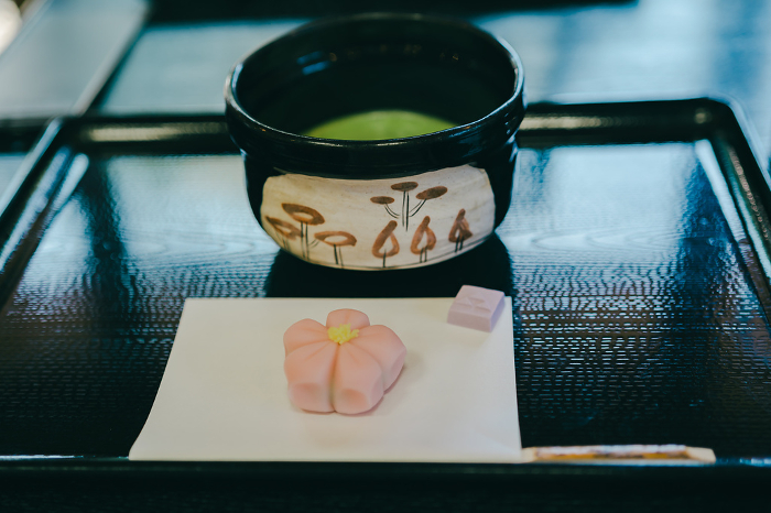 Lunch and matcha tea in Kamakura