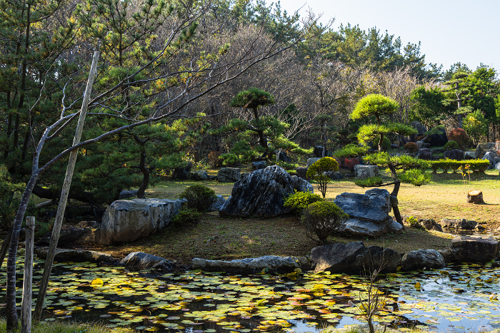 Scenery of the precincts of Takayama Inari Shrine in Tsugaru City, Aomori Prefecture, Japan