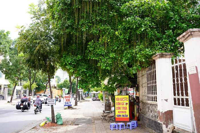 Street corner in Ho Chi Minh City, Vietnam