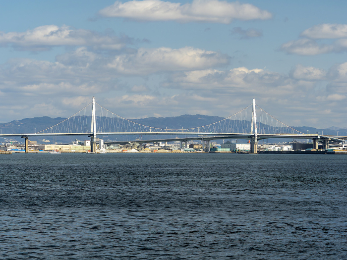 Konohana Bridge over the Port of Osaka