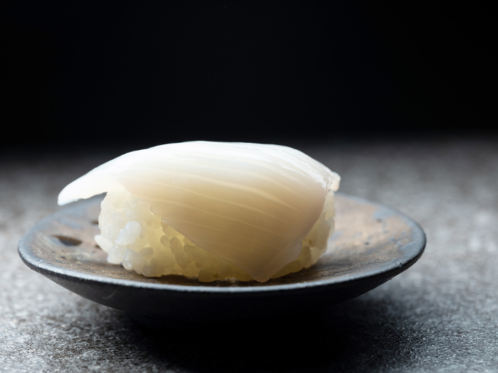 Squid Nigiri Sushi