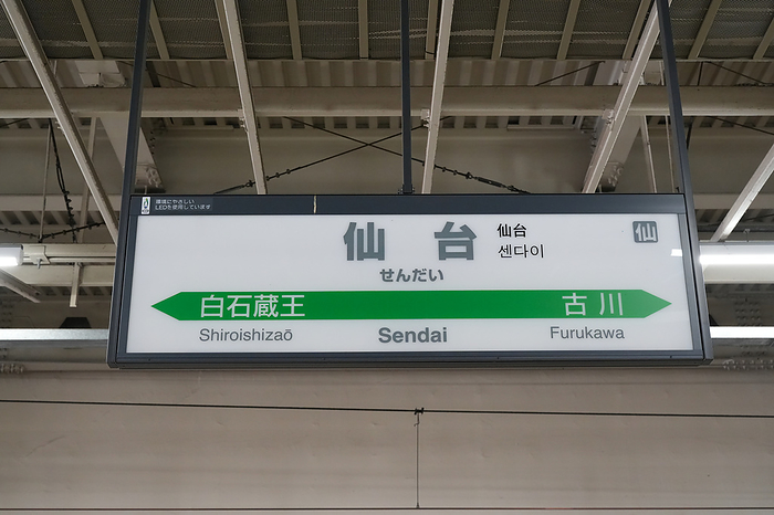 Tohoku Shinkansen Sendai Station