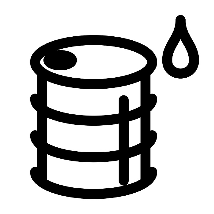 Line style icons representing energy, drums