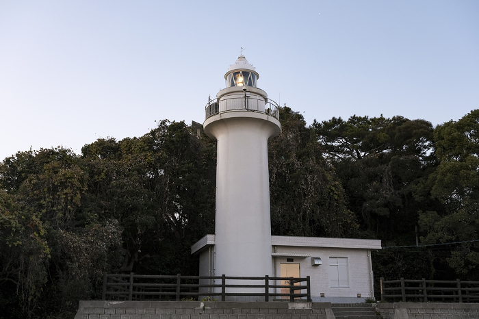Kochi Lighthouse, high above Katsurahama Beach