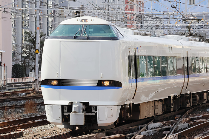 JR Kyoto Line Limited Express Thunderbird Kyoto Pref. Kyoto Station   Nishioji Station