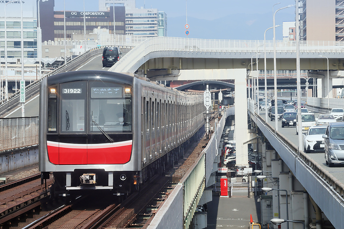 Osaka Metro Midosuji Line 30000 Series Regular Train, Osaka, Japan Shin Osaka Station   Nishinakajima Minamikata Station