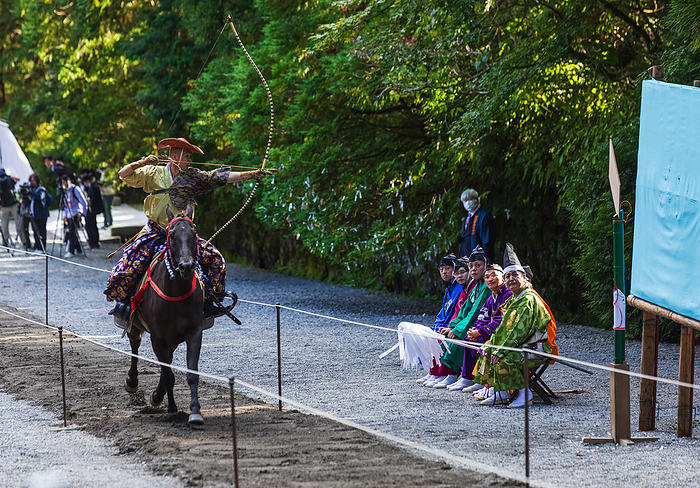 Yabusame  horseback archery , Toshogu Shrine, Tochigi festival