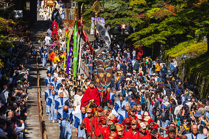 Tochigi Prefecture Hyakumonomori 1,000 Samurai Warriors Procession festival