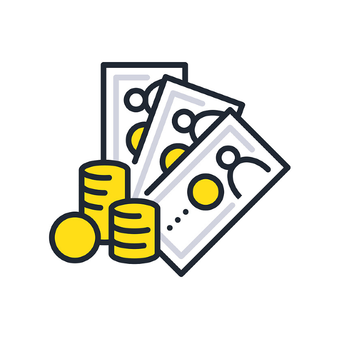 Money Simple Vector Icon Illustration