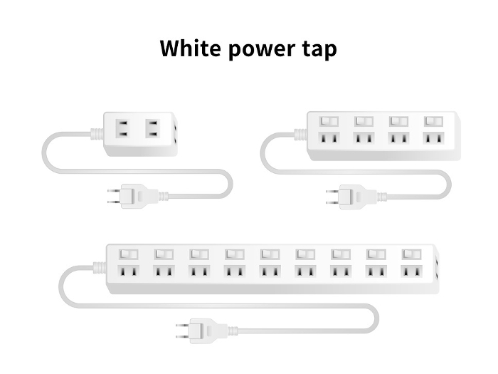 White power strip