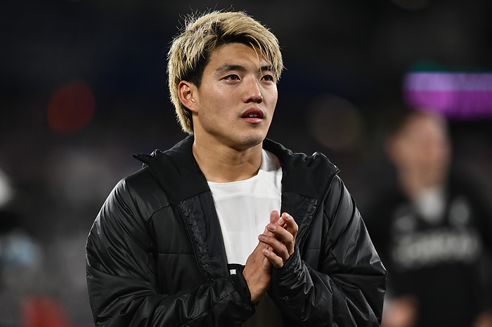 2023 24 UEFA Europa League First Round Second Round LONDON, ENGLAND   MARCH 14: Ritsu Doan of Freiburg during the UEFA Europa League 2023 24 round of 16 second leg match between West Ham United FC and Sport Club Freiburg at Olympic Stadium on March 14, 2024 in London, England  MB Media 