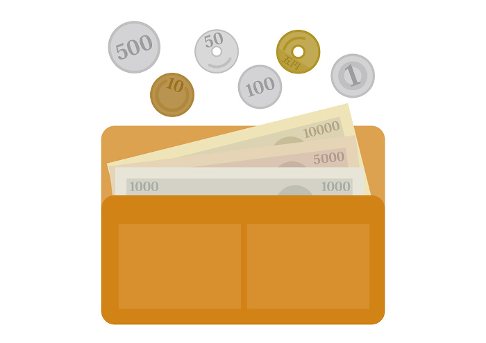 Clip art of money and wallet_1