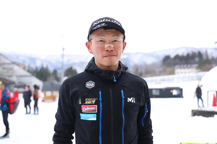 2024 Mountain Skiing Japan Championships Sprint Asahi Miyazu, Asahi Miyazu MARCH 17, 2024   Ski Mountaineering :. SKIMO Japan Championships Sprint at Hakuba Happo one snow resort in Nagano, Japan.  Photo by Yohei Osada AFLO SPORT 