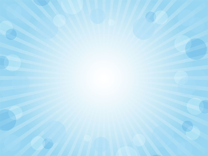 Fantasy image of light dotted pattern with light dots, concentrated line background_light blue