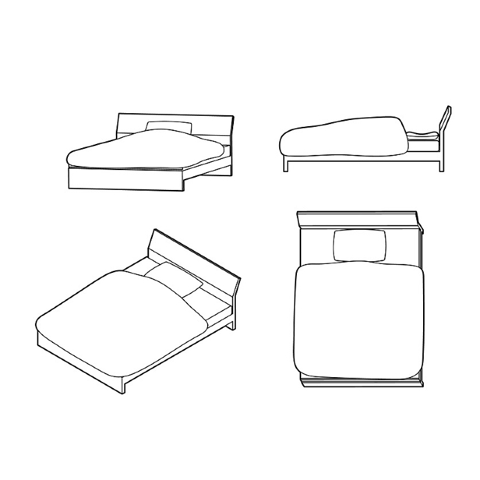 Various bed angles