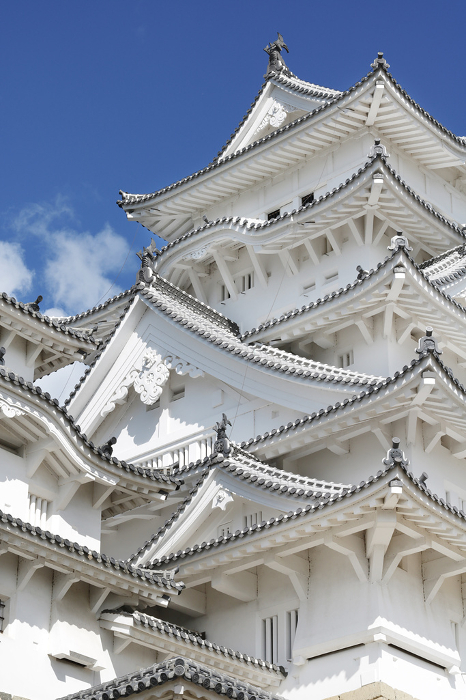 Japanese National Treasure Himeji Castle Keep