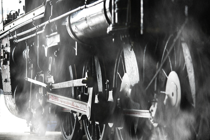 Image of Japanese steam locomotive